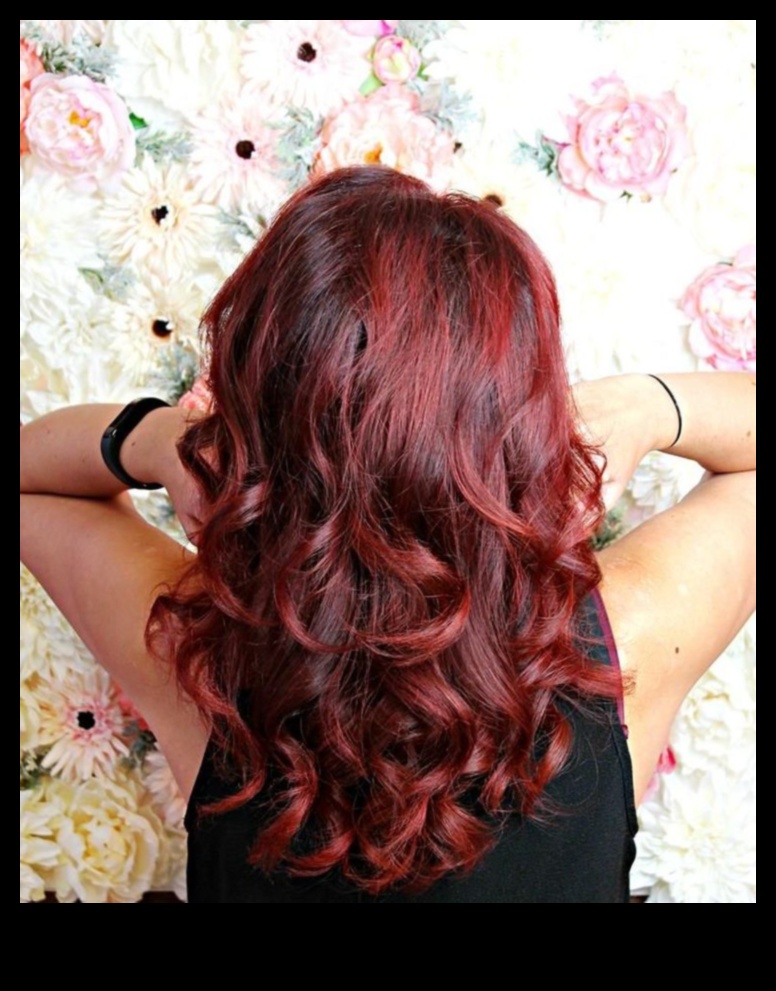 روبي ريفيري: تسريحات الشعر الحمراء والحمراء لبيانات الموضة الحالمة