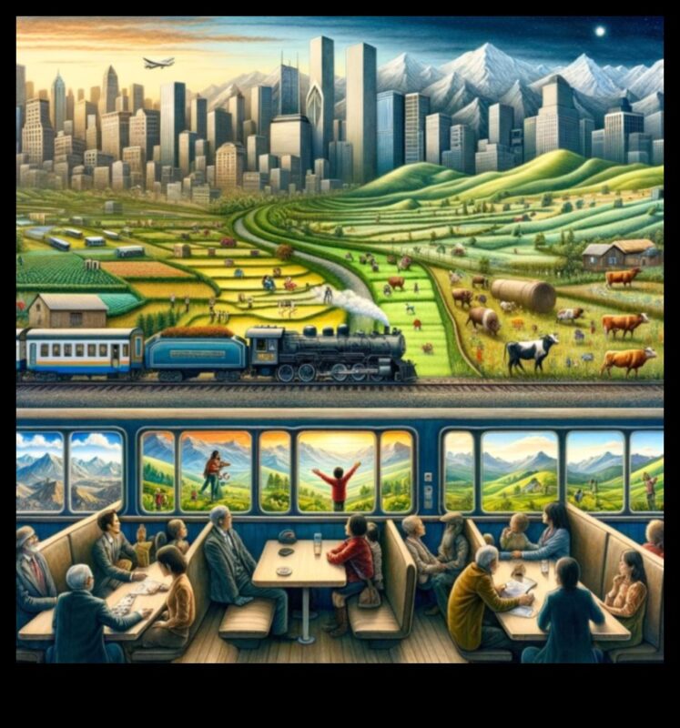 رحلات سيتي سكيب: الاستكشاف الحضري من خلال النقل العام