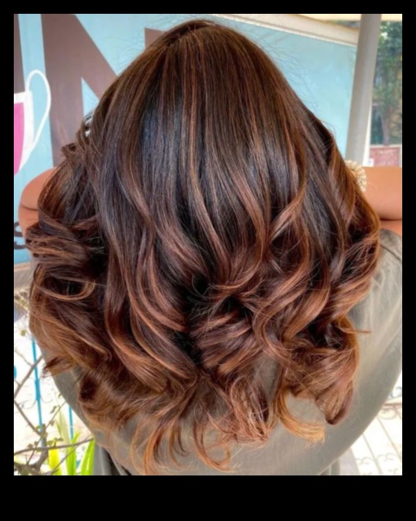 قوة النحاس: انغمس في تسريحات الشعر المغرية باللون البني المحمر