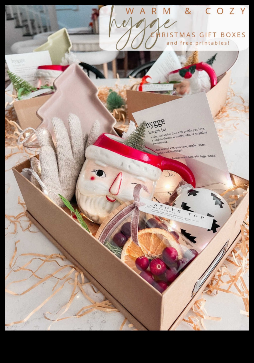 زوايا مريحة: هدايا مستوحاة من Hygge للراحة