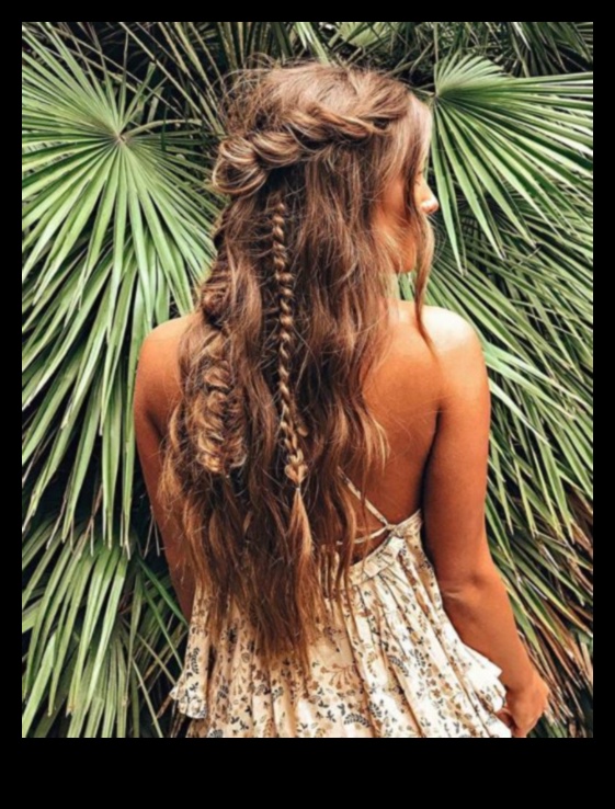 خصلات شعر مغرية: أنماط متموجة جذابة للمسة رومانسية