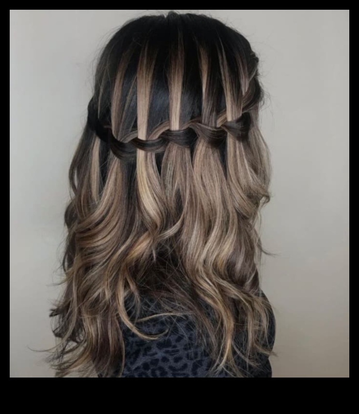 أناقة مزخرفة: تسريحات شعر سمراء لإضفاء لمسة من التألق